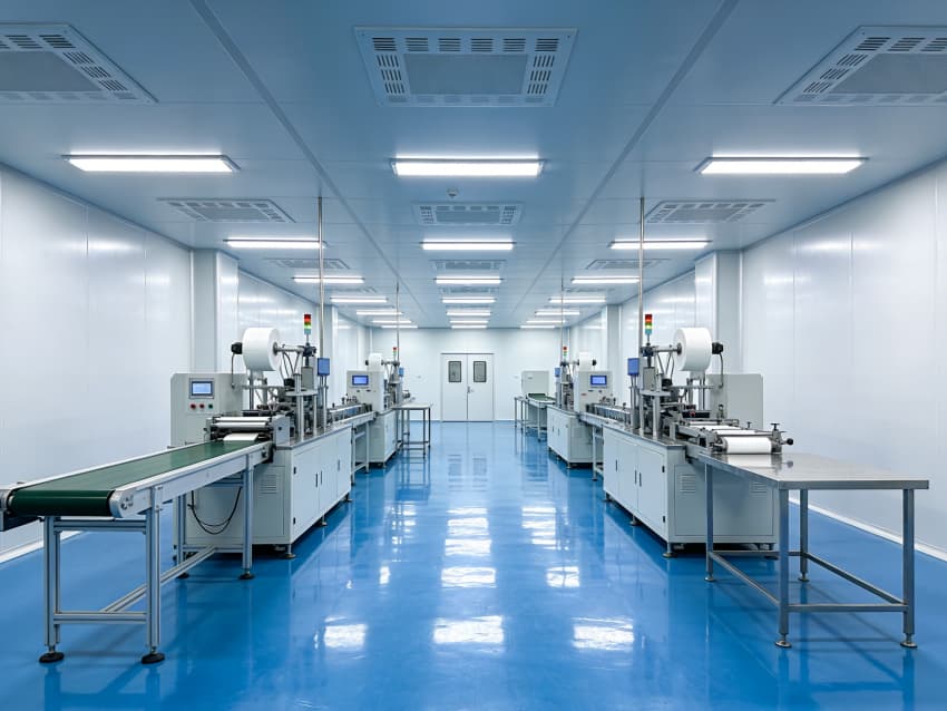 安徽十萬(wàn)級(jí)醫(yī)用敷料廠(chǎng)房?jī)艋b修方案